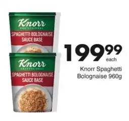 Save Hyper Knorr Spaghetti Bolognaise offer