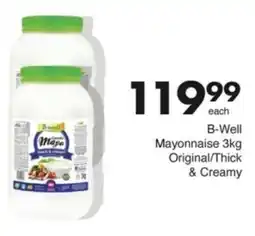 Save Hyper B-Well Mayonnaise Original/ Thick & Creamy offer