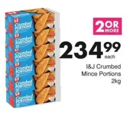 Save Hyper I&J Crumbed Mince Portions offer