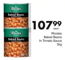 Save Hyper Rhodes Baked Beans In Tomato Sauce offer