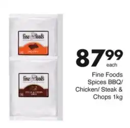 Save Hyper Fine Foods Spices BBQ/ Chicken/ Steak & Chops offer