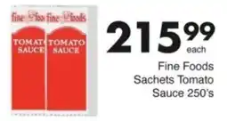 Save Hyper Fine Foods Sachets Tomato Sauce offer