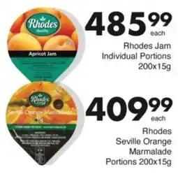 Save Hyper Rhodes Seville Orange Marmalade Portions offer