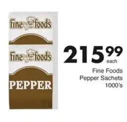 Save Hyper Fine Foods Pepper Sachets offer