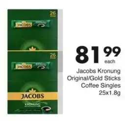 Save Hyper Jacobs Kronung Original/ Gold Sticks Coffee Singles offer