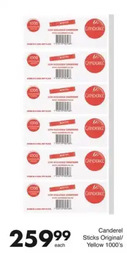 Save Hyper Canderel Sticks Original/ Yellow offer