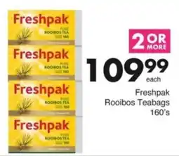 Save Hyper Freshpak Rooibos Teabags offer