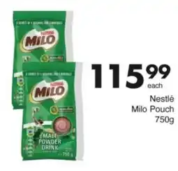 Save Hyper Nestlé Milo Pouch offer
