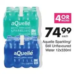 Save Hyper Aquelle Sparkling/ Still Unflavoured Water offer