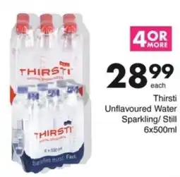 Save Hyper Thirsti Unflavoured Water Sparkling/ Still offer