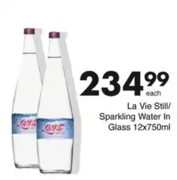Save Hyper La Vie Still/ Sparkling Water In Glass offer