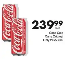 Save Hyper Coca-Cola Cans Original offer