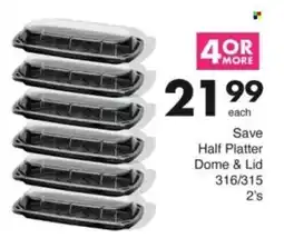 Save Hyper Save Half Platter Dome & Lid offer