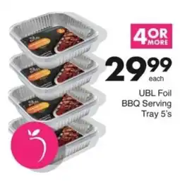 Save Hyper UBL Foil BBQ Serving Tray offer