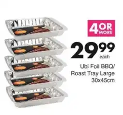 Save Hyper Ubl Foil BBQ/ Roast Tray Large offer