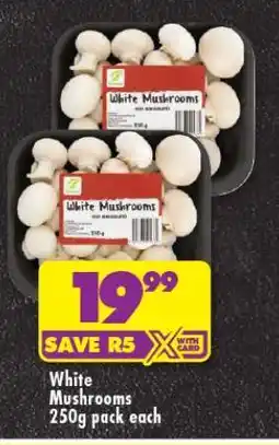 Shoprite White Mushrooms offer