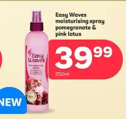 PEP Easy Waves moisturising spray pomegranate & pink lotus offer