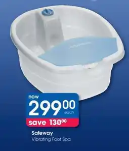 Clicks Safeway Vibrating Foot Spa offer