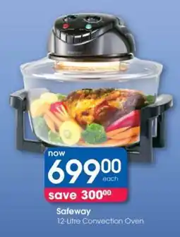 Clicks Safeway 12-Litre Convection Oven offer