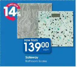 Clicks Safeway Bathroom Scales offer