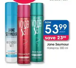Clicks Jane Seymour Hairspray 300 ml offer