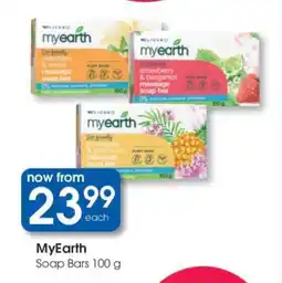 Clicks MyEarth Soap Bars 100 g offer