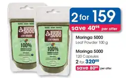 Clicks Moringa 5000 Leaf Powder 100 g offer