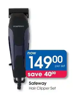 Clicks Safeway Hair Clipper Set offer