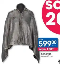 Clicks Kambrook Heated Shawl offer