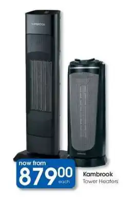 Clicks Kambrook Tower Heaters offer