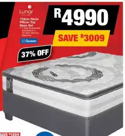 OK Furniture 152cm Neria Pillow-Top Base Set offer
