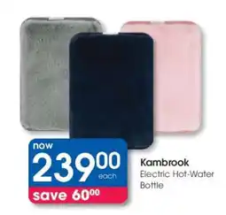 Clicks Kambrook Electric Hot-Water Bottle offer