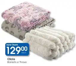 Clicks Clicks offer