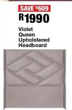 OK Furniture Violet Queen Upholstered Headboard offer