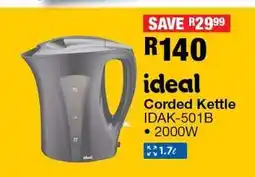 OK Furniture ideal Corded Kettle offer