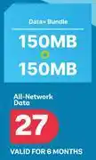 PEP All Network Data-150MB + 150MB offer