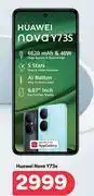 PEP Huawei Nova Y73s (Deal Include) Fast Charger & Cable,Phone Cover,3 Months Huawei Care+ offer