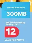 PEP Whatsapp Weekly Data-300MB offer