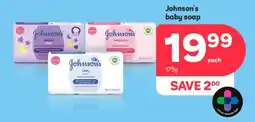 PEP Johnson's baby soap offer