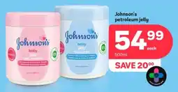 PEP Johnson's petroleum jelly offer