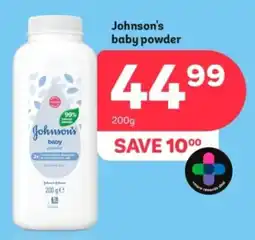 PEP Johnson's baby powder offer