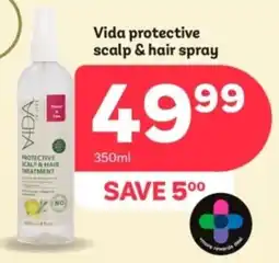 PEP Vida protective scalp & hair spray offer
