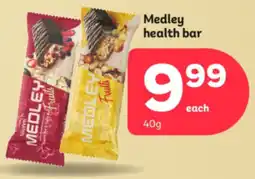 PEP Medley health bar offer