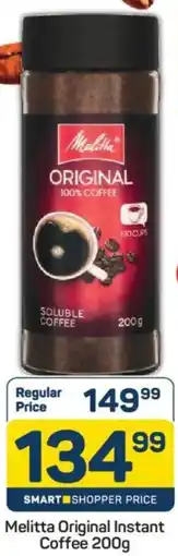 Pick n Pay Melitta Original Instant Coffee offer
