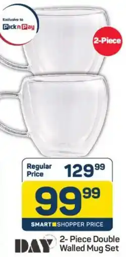 Pick n Pay Day Double Walled Mug Set offer