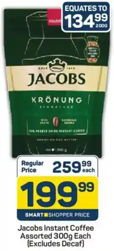 Pick n Pay Jacobs Instant Coffee Assorted offer