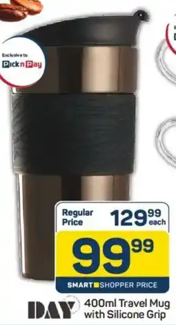 Pick n Pay Day Travel Mug with Silicone Grip offer