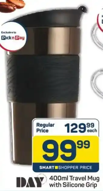 Pick n Pay Day Travel Mug with Silicone Grip offer
