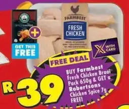 Shoprite Farmbest Fresh Chicken Braai Pack offer