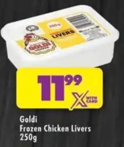Shoprite Goldi Frozen Chicken Livers offer